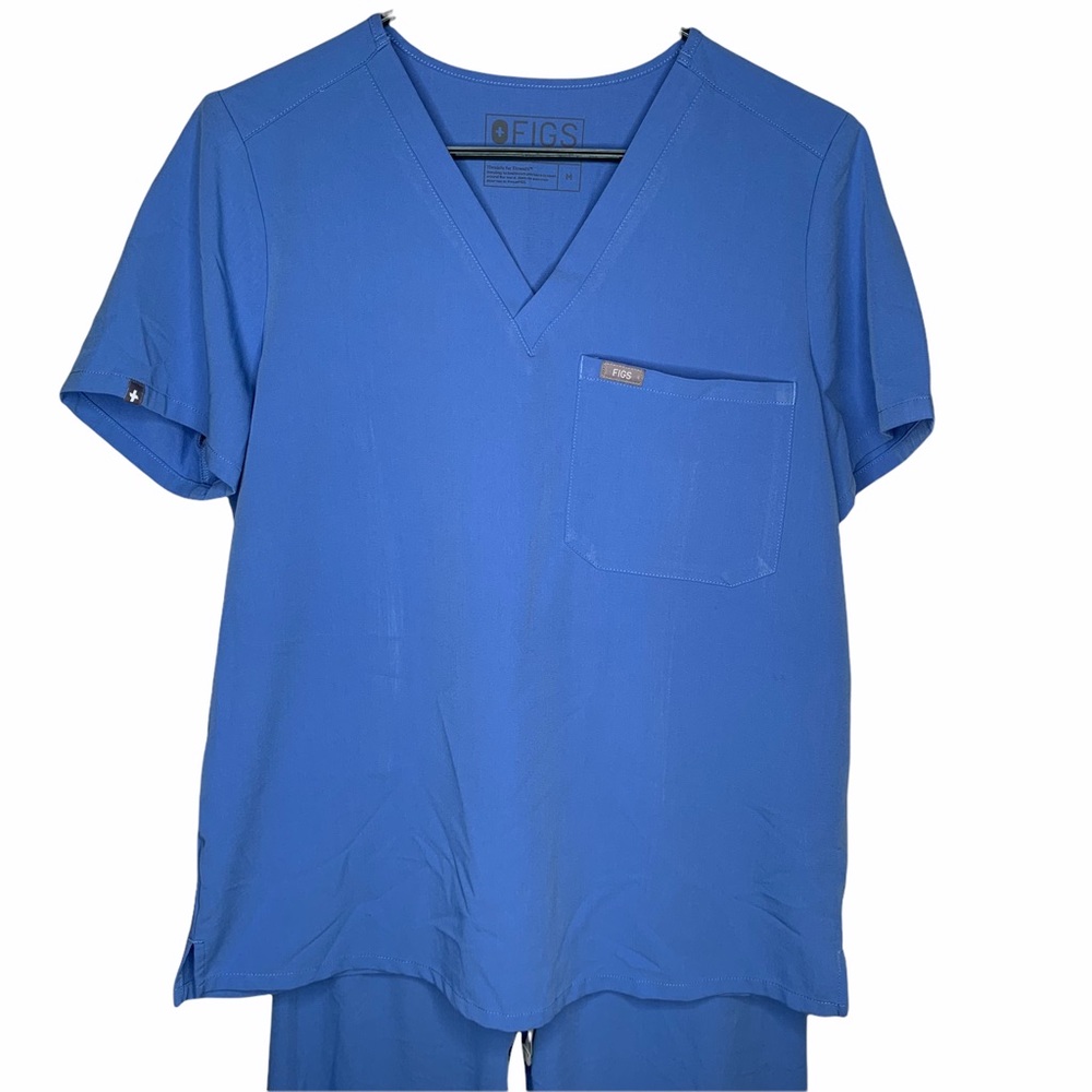 Figs Womens Ceil Scrub Top And Bottoms S/M Ceil View 2